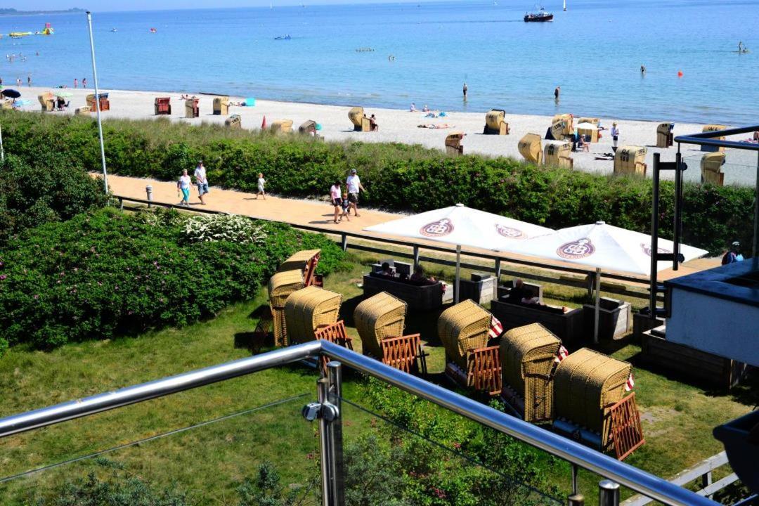 Traumhafter Ostsee-Ausblick, Fewo Direkt Am Strand Femern Eksteriør billede